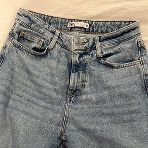 ZARA denim -wide leg jeans